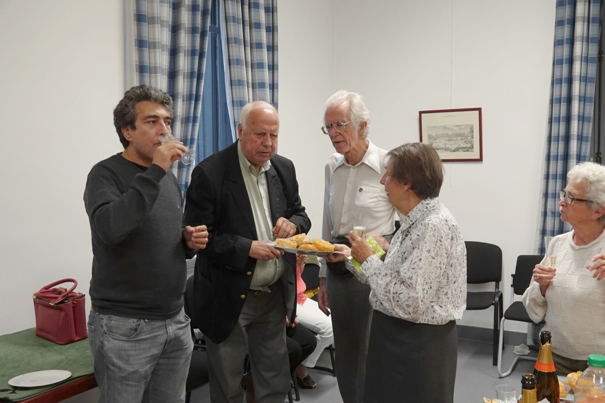 15 octobre 2019. Cocktail offert par Michel Talagrand à l'occasion de son prix Shaw de mathématiques — photo 42